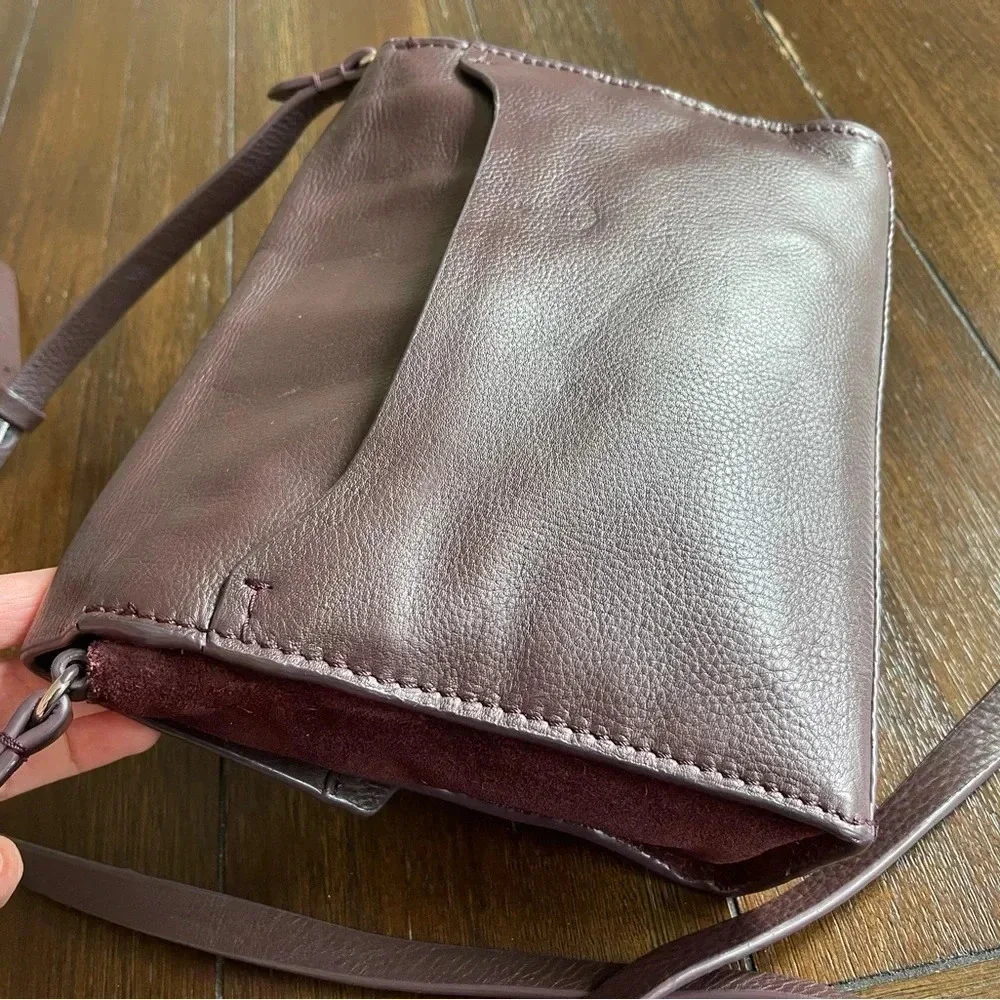 Clarks leather cross body bag